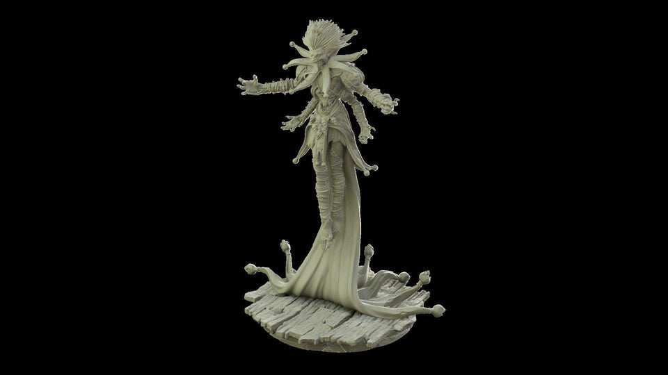 3D Printed Archvillain Games Grinning God 28 32mm D&D - Charming Terrain
