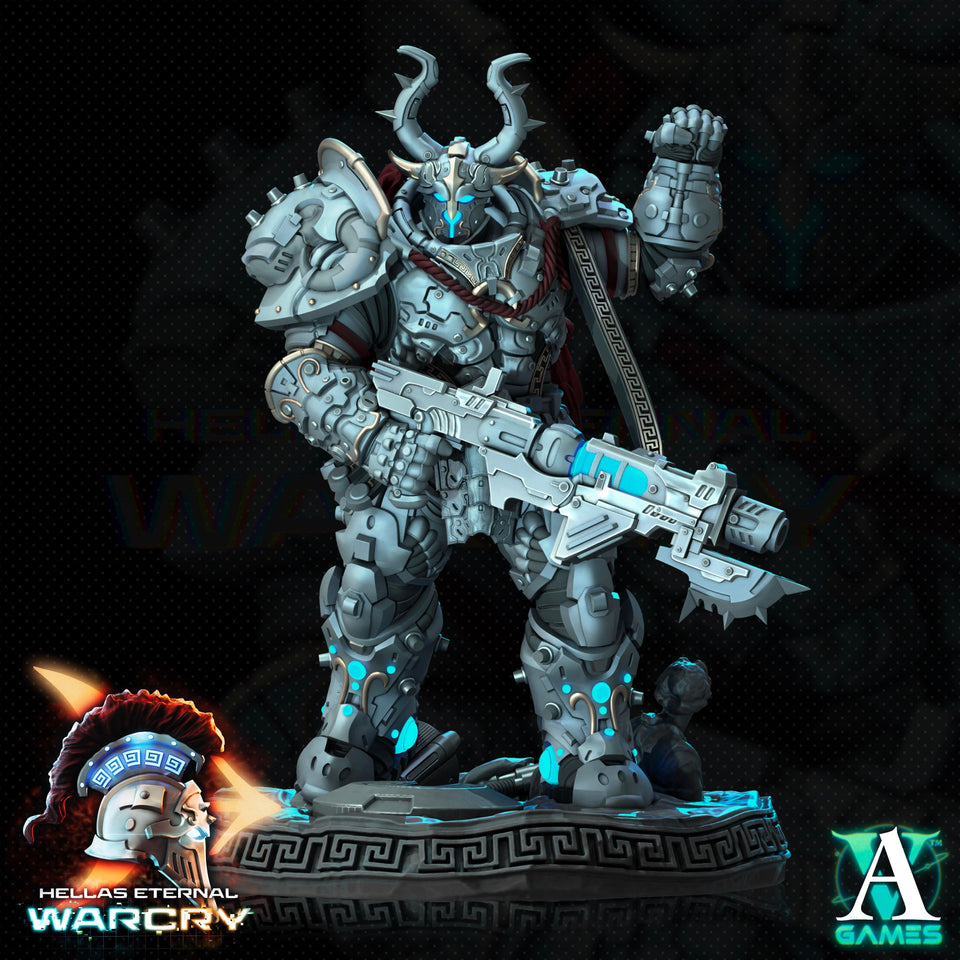 3D Printed Archvillain Games Hellas Eternal - Warcry Myrmidones 28 32mm D&D - Charming Terrain