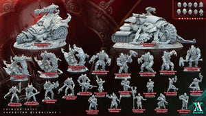 3D Printed Archvillain Games Sanguitor Bloodtrail Crimson Skies - Sanguitor Bloodlines Bloodright - Anathema 28 32mm D&D - Charming Terrain