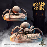 3D Printed Asgard Rising Cave-Lurking Spiders Set 1 28 32 mm Wargaming DnD - Charming Terrain