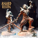 3D Printed Asgard Rising Dark Elves 28 32 mm Wargaming DnD - Charming Terrain