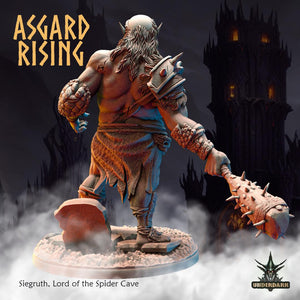 3D Printed Asgard Rising Siegruth 28 32 mm Wargaming DnD - Charming Terrain