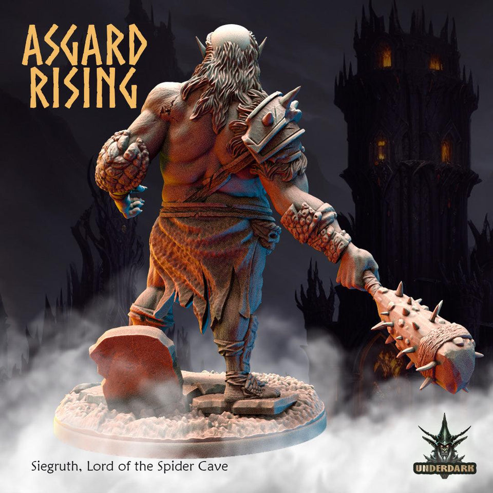 3D Printed Asgard Rising Siegruth 28 32 mm Wargaming DnD - Charming Terrain