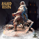 3D Printed Asgard Rising Siegruth Lord of the Spider Cave Diorama 28 32 mm Wargaming DnD - Charming Terrain