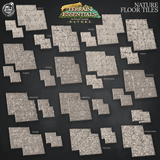 3D Printed Cast n Play Nature Floor Tiles Set Terrain Essentials Nature 28mm 32mm D&D - Charming Terrain
