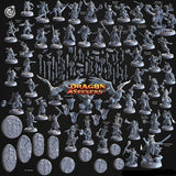 3D Printed Cast n Play Relic Keepers Dragon Seekers 28mm 32mm D&D - Charming Terrain