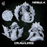 3D Printed Cast n Play Res'Ai Crawlers Nebula All Out War 28mm 32mm D&D - Charming Terrain