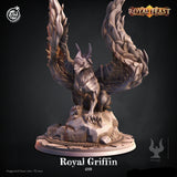 3D Printed Cast n Play Royal Griffin 28mm 32mm D&D - Charming Terrain