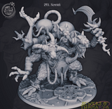 3D Printed Cast n Play Sewers of Thamarya - Screvek 28mm 32mm D&D - Charming Terrain