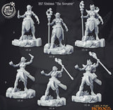 3D Printed Cast n Play Shahana the Sorcerer Heroes Vol. 1 28mm 32mm D&D - Charming Terrain