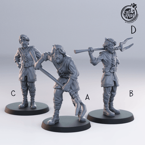 3D Printed Cast n Play Stable Keeper Townsfolk 28mm 32mm D&D - Charming Terrain