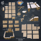 3D Printed Cast n Play Tavern Kingdom Of Thamarya 28mm 32mm D&D - Charming Terrain