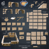 3D Printed Cast n Play Tavern Kingdom Of Thamarya 28mm 32mm D&D - Charming Terrain