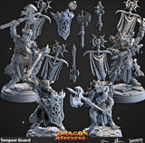 3D Printed Cast n Play Tempest Guard Dragon Seekers 28mm 32mm D&D - Charming Terrain