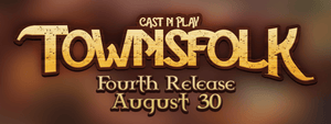 3D Printed Cast n Play Townsfolk Forth Release 28mm 32mm D&D - Charming Terrain
