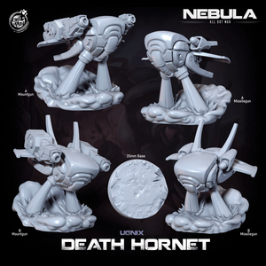 3D Printed Cast n Play Ugnix Death Hornet Drones Nebula All Out War 28mm 32mm D&D - Charming Terrain