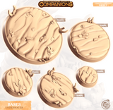 3D Printed Cast n Play Underwater Bases Companion's Bases - Master Pack Companions 28mm 32mm D&D - Charming Terrain