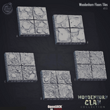 3D Printed Cast n Play Woodenhorn Clan - Woodenhorn Floors Tiles 28mm 32mm D&D - Charming Terrain
