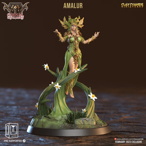 3D Printed Clay Cyanide Amalur Euskal Mythology 28 32 mm D&D - Charming Terrain