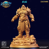 3D Printed Clay Cyanide Atlantis The Chronicles of Atlantis 28 32 mm D&D - Charming Terrain