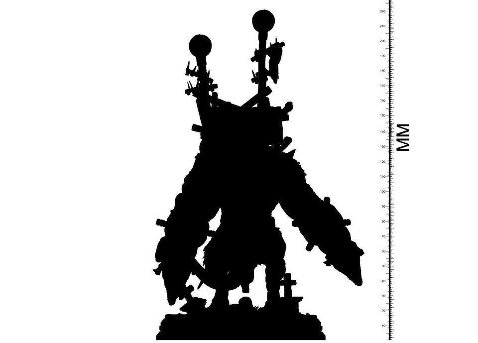3D Printed Clay Cyanide Bark Jizzmundo 28 32 mm D&D - Charming Terrain