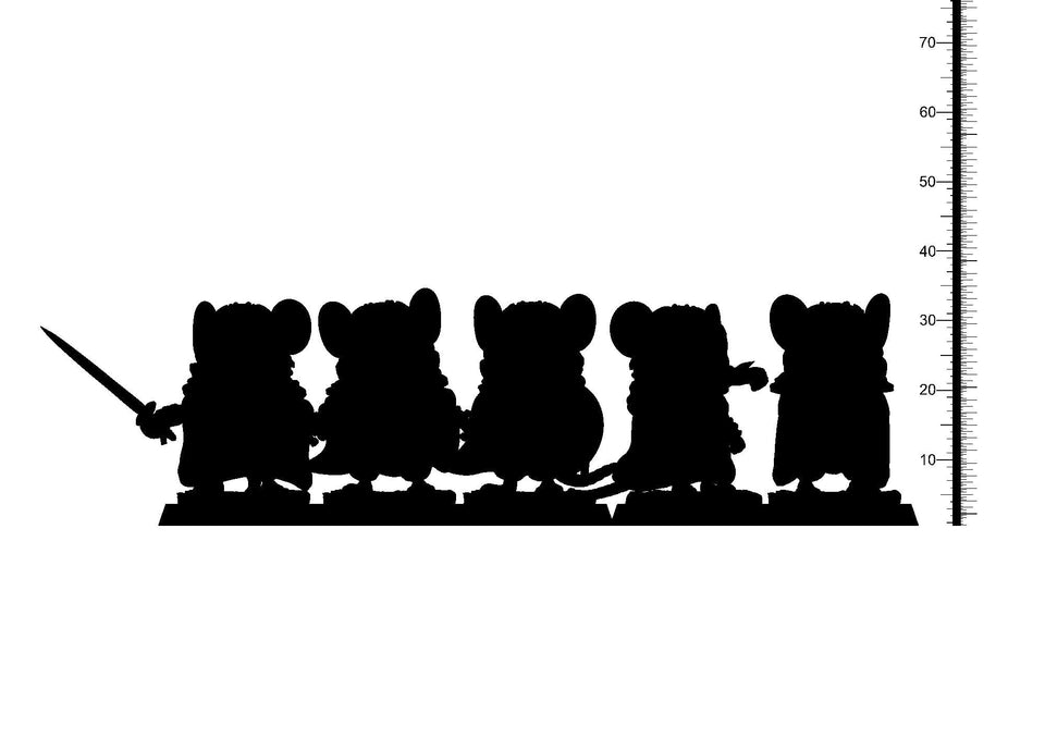 3D Printed Clay Cyanide Baseco District Factions Tribes Ragnarok D&D - Charming Terrain