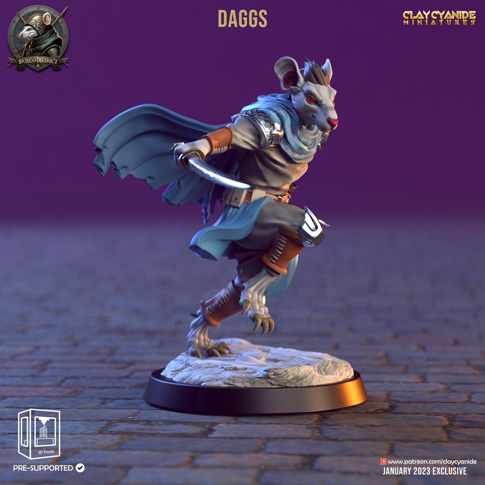 3D Printed Clay Cyanide Baseco District Factions Tribes Ragnarok D&D - Charming Terrain