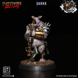 3D Printed Clay Cyanide Battle Borta Factions Tribe Ragnarok D&D - Charming Terrain
