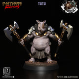 3D Printed Clay Cyanide Battle Borta Factions Tribe Ragnarok D&D - Charming Terrain