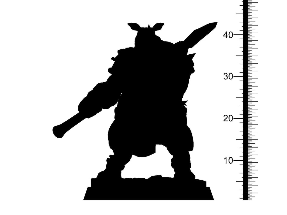 3D Printed Clay Cyanide Battle Borta Factions Tribe Ragnarok D&D - Charming Terrain