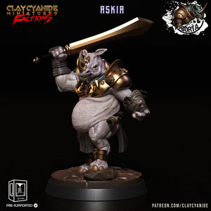 3D Printed Clay Cyanide Battle Borta Factions Tribe Ragnarok D&D - Charming Terrain