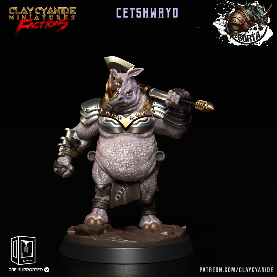 3D Printed Clay Cyanide Battle Borta Factions Tribe Ragnarok D&D - Charming Terrain