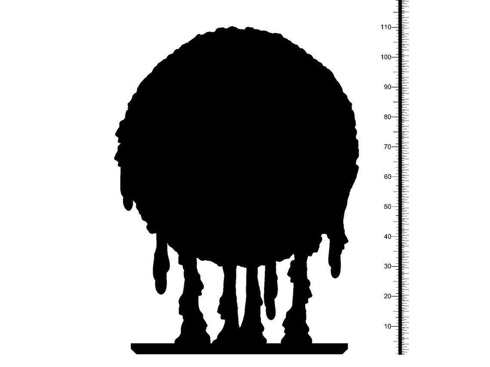 3D Printed Clay Cyanide Castle of Dracula - Granballoon 28mm 32mm D&D - Charming Terrain
