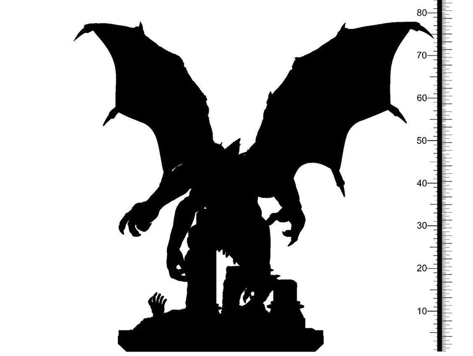 3D Printed Clay Cyanide Castle of Dracula - Night Monsters Set 28mm 32mm D&D - Charming Terrain
