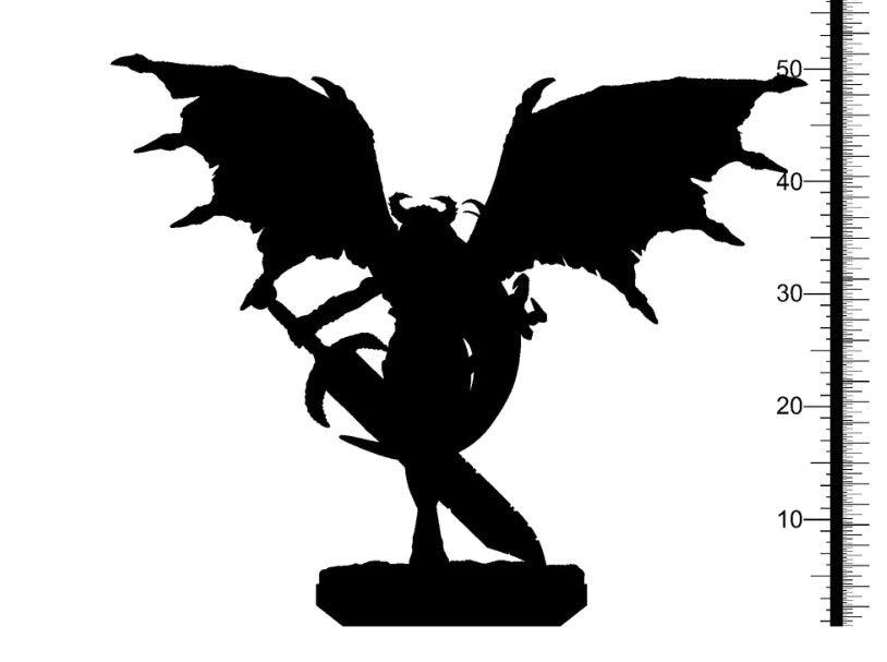 3D Printed Clay Cyanide Castle of Dracula - Succubus 28mm 32mm D&D - Charming Terrain