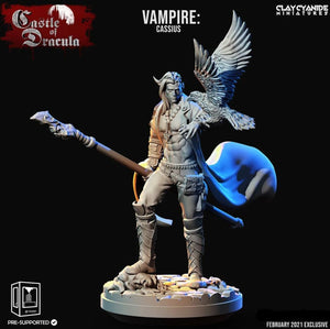 3D Printed Clay Cyanide Castle of Dracula - Vampire Cassius 28mm 32mm D&D - Charming Terrain