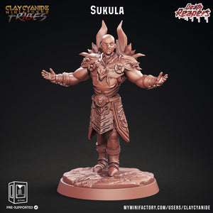 3D Printed Clay Cyanide Death Reapers Factions Tribes Ragnarok D&D - Charming Terrain