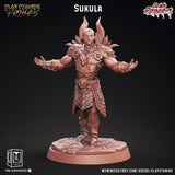 3D Printed Clay Cyanide Death Reapers Factions Tribes Ragnarok D&D - Charming Terrain