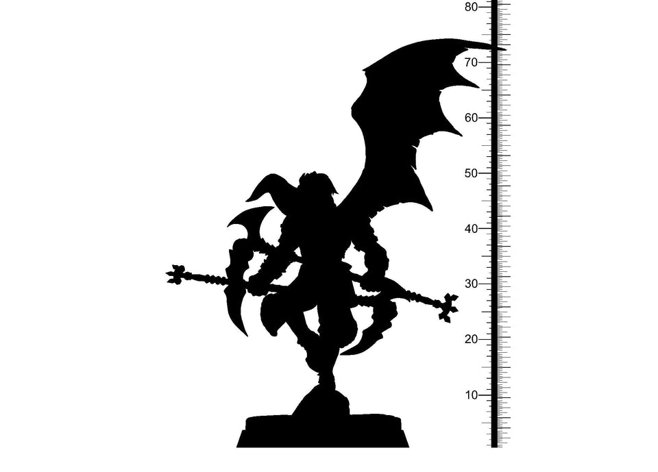3D Printed Clay Cyanide Death Reapers Factions Tribes Ragnarok D&D - Charming Terrain