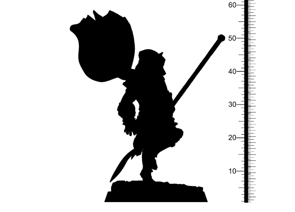 3D Printed Clay Cyanide Death Reapers Factions Tribes Ragnarok D&D - Charming Terrain