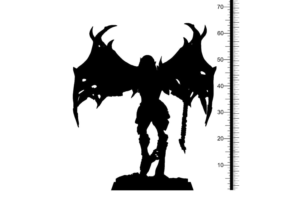 3D Printed Clay Cyanide Death Reapers Factions Tribes Ragnarok D&D - Charming Terrain
