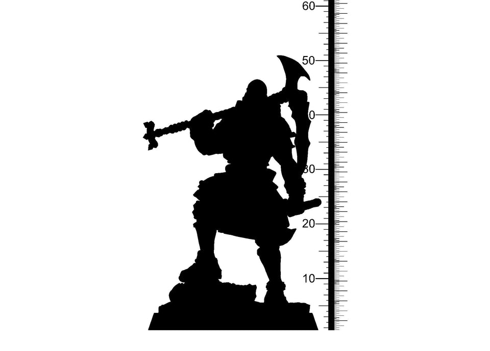 3D Printed Clay Cyanide Death Reapers Factions Tribes Ragnarok D&D - Charming Terrain