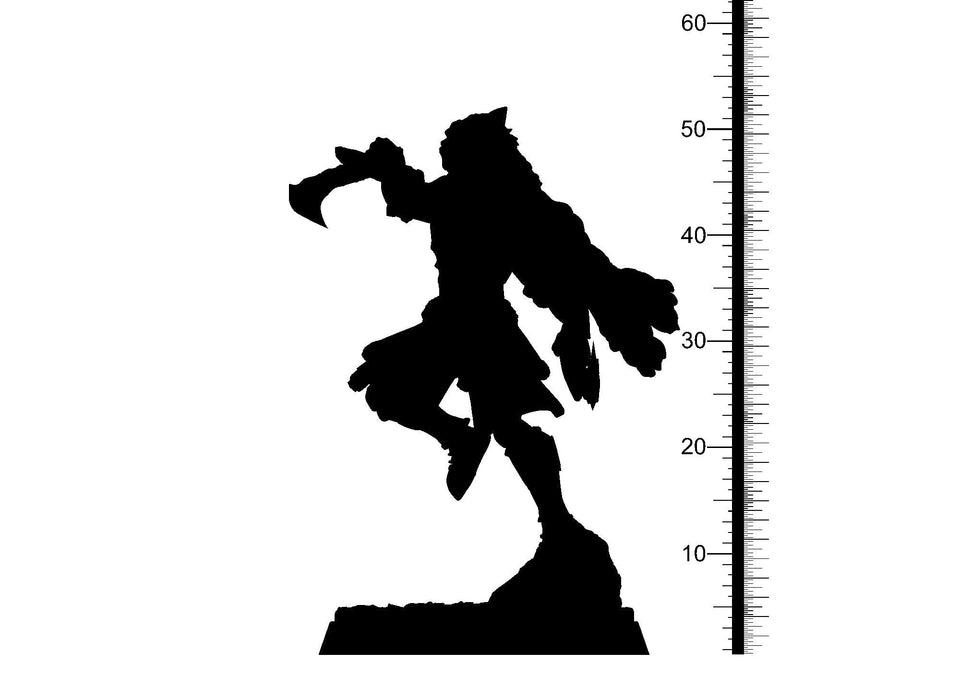 3D Printed Clay Cyanide Death Reapers Factions Tribes Ragnarok D&D - Charming Terrain