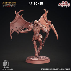 3D Printed Clay Cyanide Death Reapers Factions Tribes Ragnarok D&D - Charming Terrain