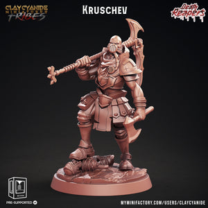 3D Printed Clay Cyanide Death Reapers Factions Tribes Ragnarok D&D - Charming Terrain