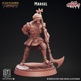 3D Printed Clay Cyanide Death Reapers Factions Tribes Ragnarok D&D - Charming Terrain
