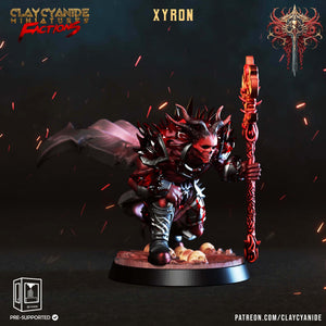 3D Printed Clay Cyanide Dreadbloods Factions Tribes 28 32 mm D&D - Charming Terrain