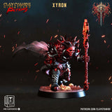 3D Printed Clay Cyanide Dreadbloods Factions Tribes 28 32 mm D&D - Charming Terrain