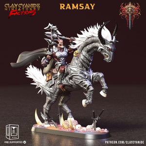 3D Printed Clay Cyanide Faction Dreadblood Ravegers Rendered Images Promo Renders 28 32 mm D&D - Charming Terrain