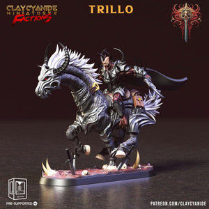 3D Printed Clay Cyanide Faction Dreadblood Ravegers Rendered Images Promo Renders 28 32 mm D&D - Charming Terrain
